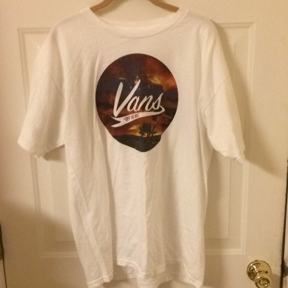 Vans Other - Vans white Tshirt with logo